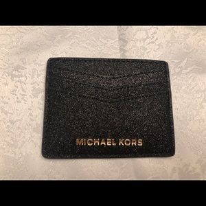 Michael Kors glitter card case